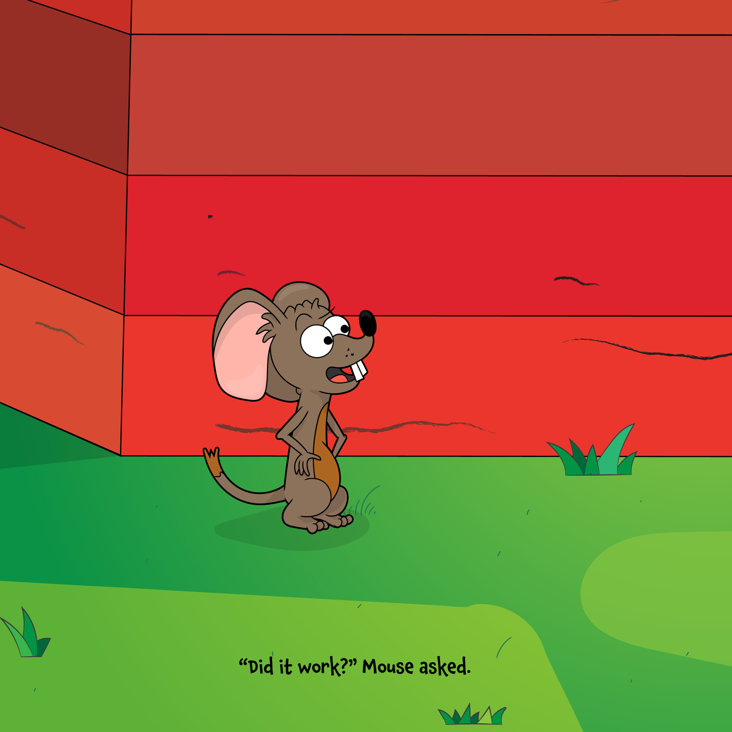 Waffles the Chicken Is Feeling Blue