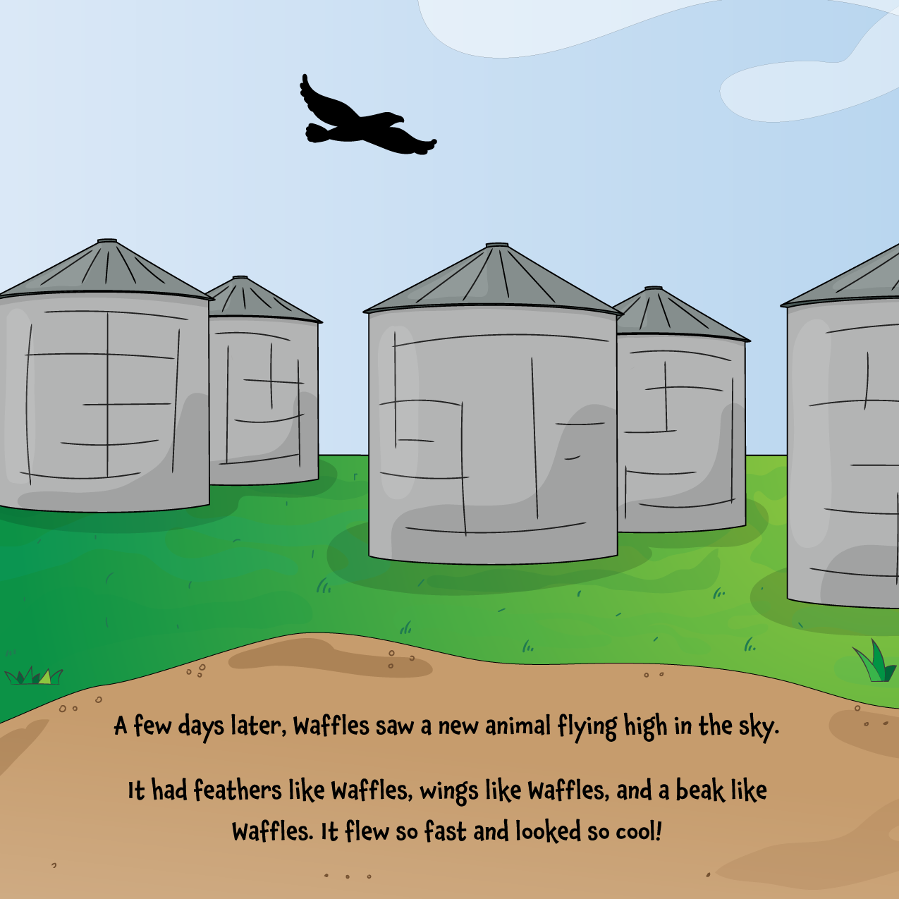 Waffles the Chicken Stranger Danger