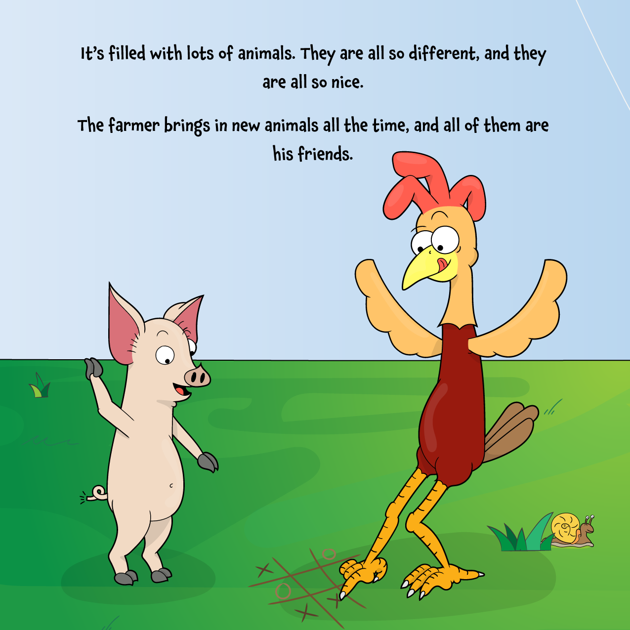 Waffles the Chicken Stranger Danger