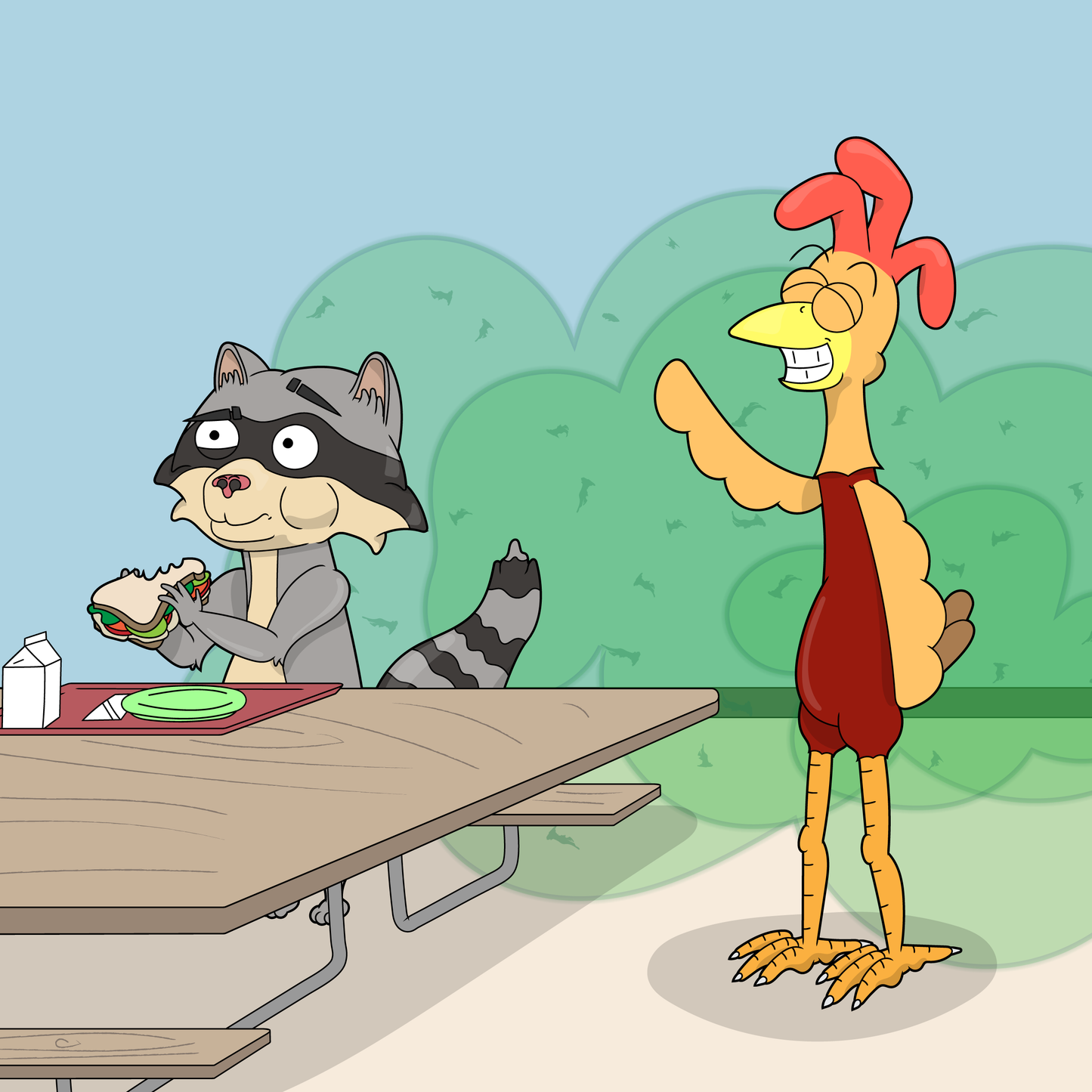 Waffles the Chicken Presents 100% True Facts About Farts