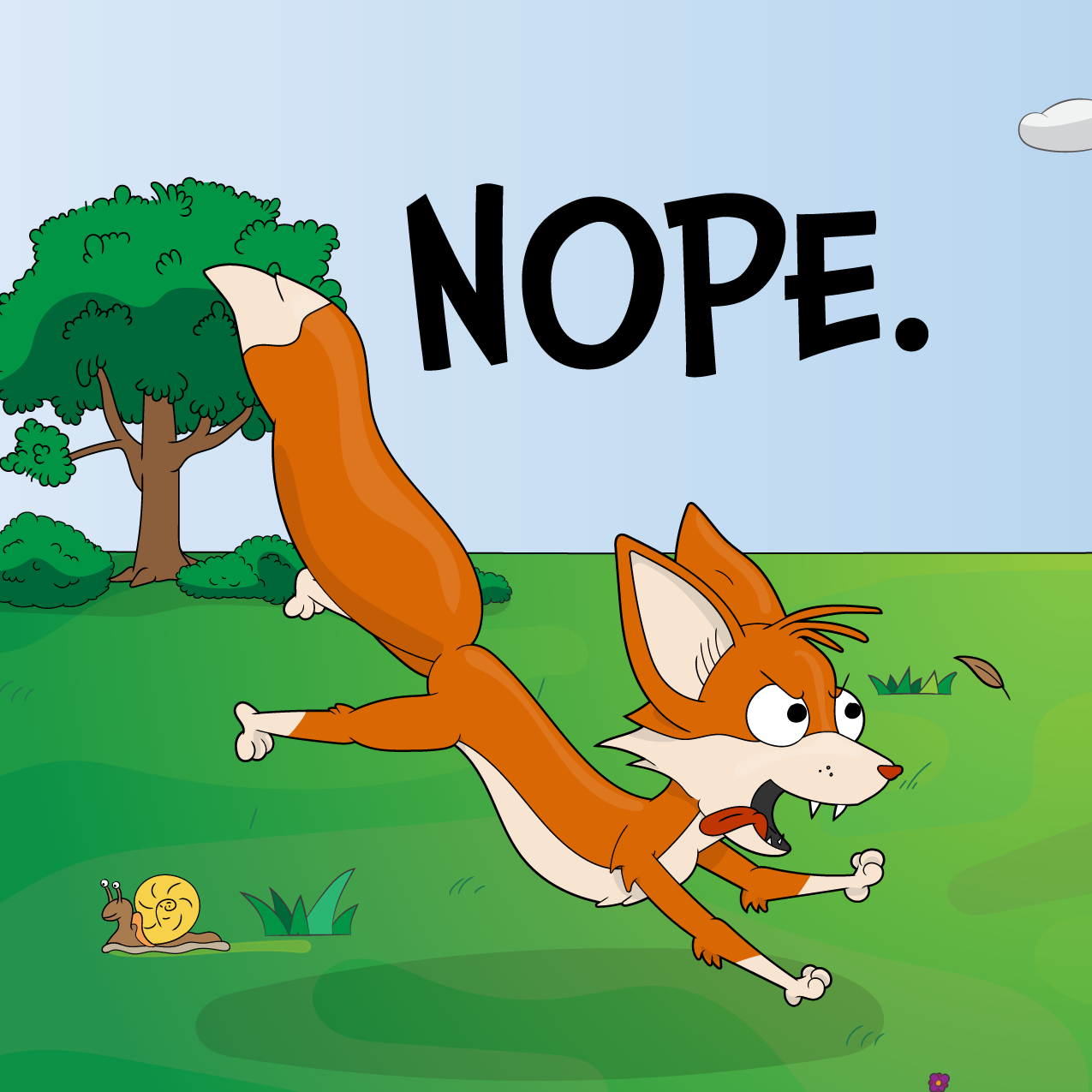 Waffles the Chicken Stranger Danger