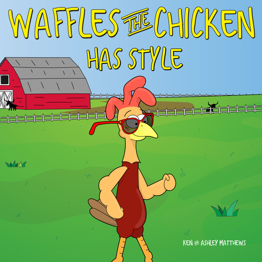 Waffles the Chicken Has Style