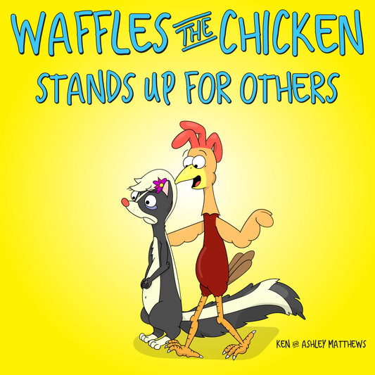 Waffles the Chicken Stands Up For Others